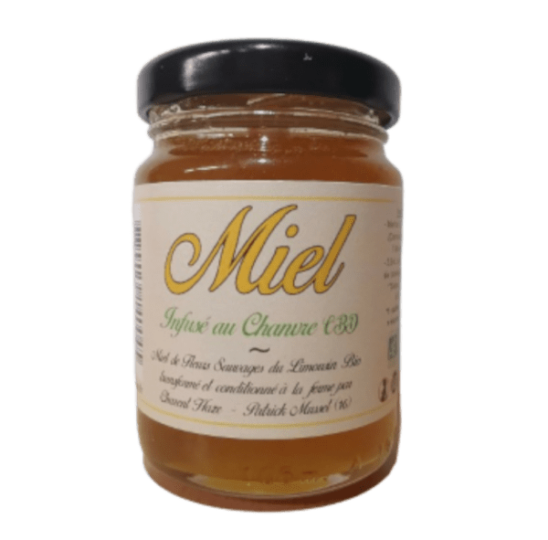 Miel Infusé au Chanvre Sativa L - BIO  125g