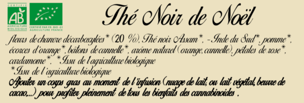 Thé Noir de Noël  Bio - 40g – Image 3