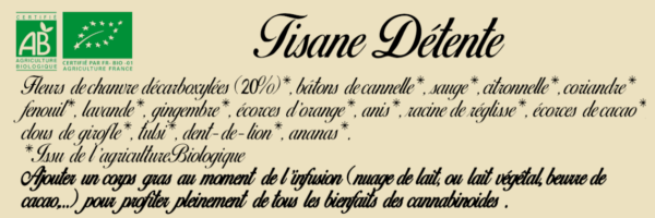 Tisane Détente Bio - 40g  BIO – Image 3