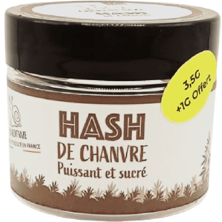 Pot de 3,5G Fleurs ou Hash au choix